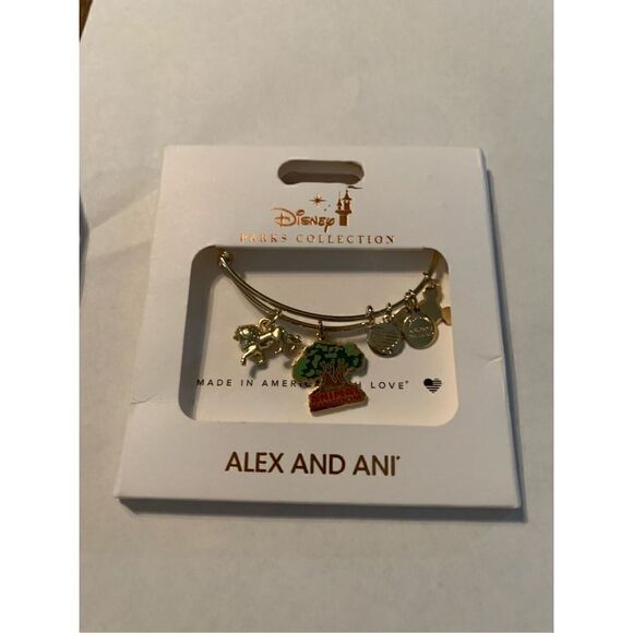 Alex and Ani Disney Parks Collection Animal Kingdom bangle bracelet - Picture 1 of 2